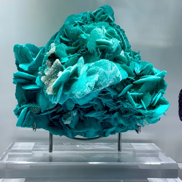 32.12LB NaturalchalcopylyteanTLERITE+Rare Mineral Museum Level