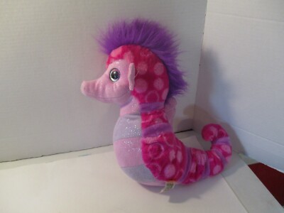 stuffed pink horse