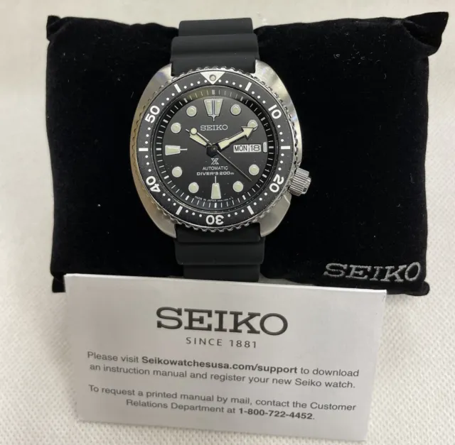 Seiko Prospex Automatic Divers Men's Silicone Band Watch SRPE93 Japan New / Tag