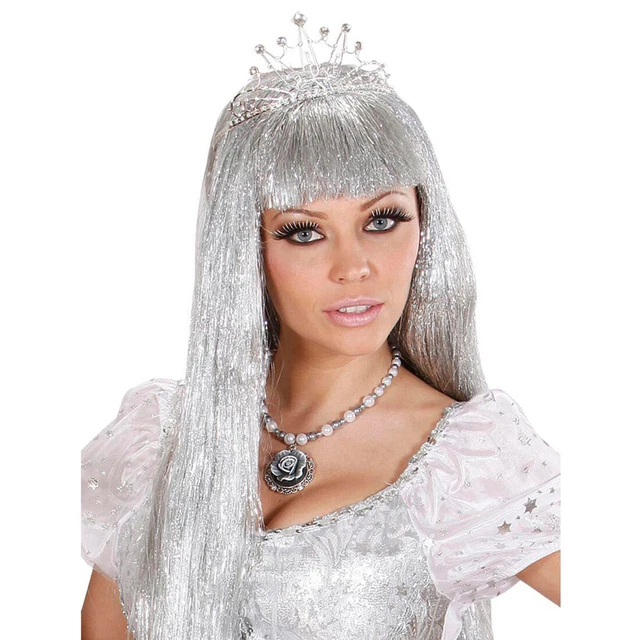 Falso Ciglia Nero - Argento Ciglia Arte Costume Accessori Carnevale