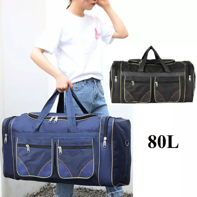 Extra Large Duffle Bag Lightweight 80L Travel Duffle Bag Foldable for Men Women