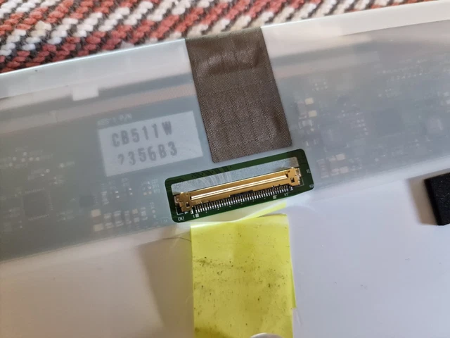 Dalle écran LCD LP156WH4(TL)(P1) TLP1 15,6 Pouces - Résolution 1366x768 - Connecteur 40 Broches - Pour Remplacement