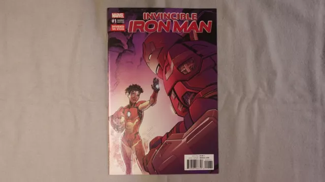 Invincible Iron Man #1 Variant 1st cover app of Riri Williams as Ironheart