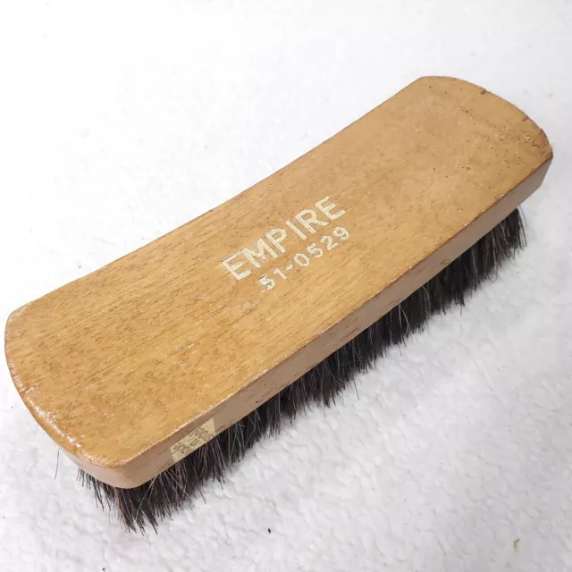 Empire Pure Horsehair Shoe Brush. Made in Israel. Vintage