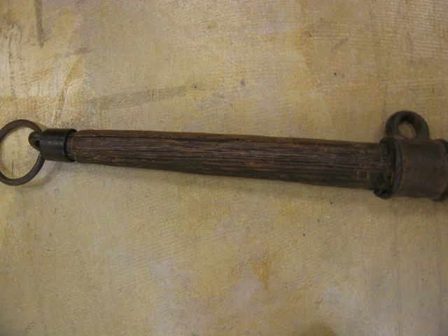 Ancien Fin 19th Début 20th Siècle Primitive Singletree 3