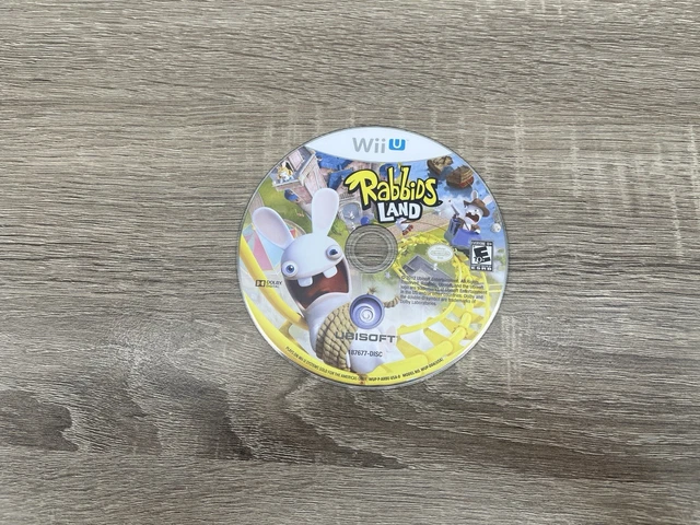 RABBIDS LAND (NINTENDO Wii U, 2012) Disc Only £5.35 - PicClick UK