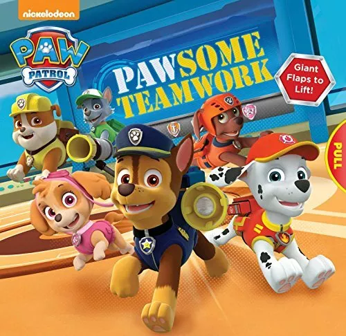 Paw Patrol: Pawsome Teamwork Book The Cheap Fast Free Post