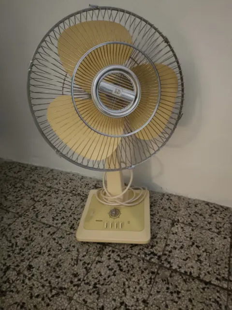 Ventilatore Vintage Anni 70 Modernariato marca Philips perfettamente funzionante