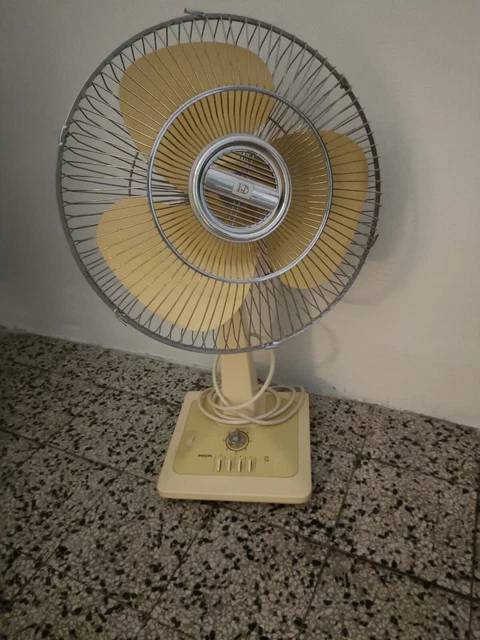 Ventilatore Vintage Anni 70 Modernariato marca Philips perfettamente funzionante