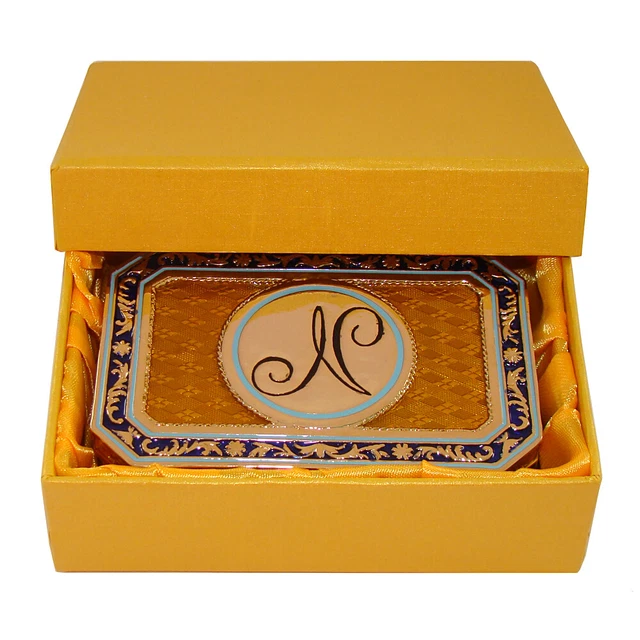 Boîte à Bijoux Luxe Style Fabergé - La Liseuse De Fragonard / Tabatière - Neuf Avec étiquettes