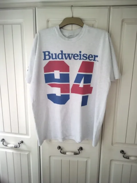Mens  Vintage Budweiser /Bud T Shirt Size Xl- Good Condition
