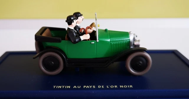 Voiture Tintin 1/24 N°17 - Pays Noir - Hachette - Neuf En Boîte Avec Fascicule