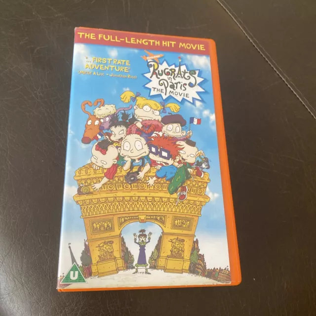 Rugrats In Paris The Movie 2001 Vhs RUGRATS IN PARIS - The Movie (VHS/SUR, 2001) £5.95 - PicClick UK