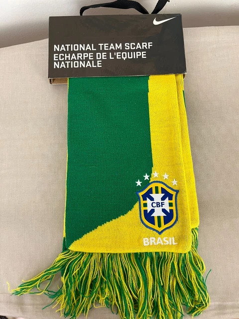 Nike Brazil Brasil National Team Scarf New One Size