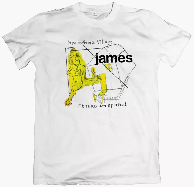 JAMES Hymn from a Village T-shirt/Long Sleeve, band tim booth the smiths