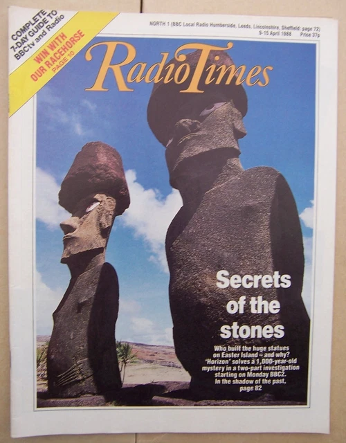 RADIO TIMES/1988/EASTER ISLAND/SANDY Lyle/Terry Molloy/Arnold Bennett ...