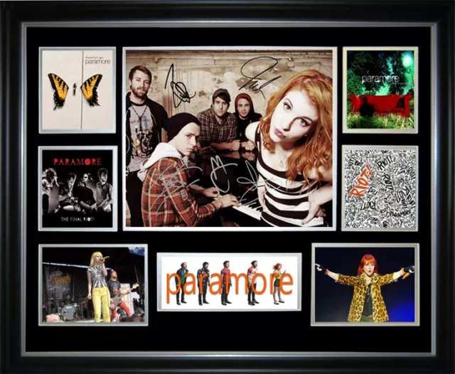 Paramore Framed Memorabilia