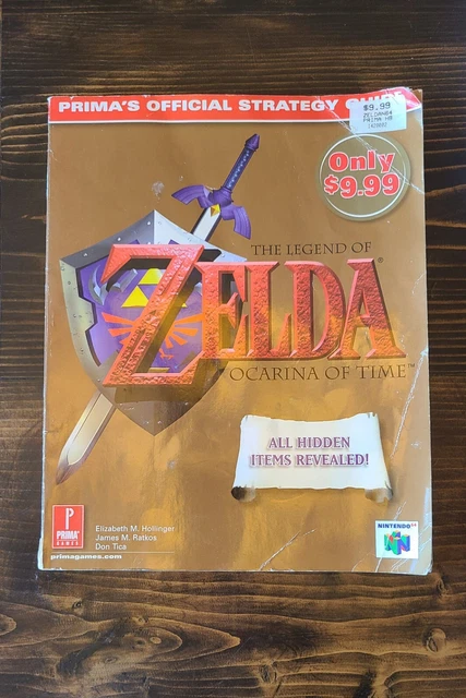 Prima's Official Strategy Guide The Legend Of Zelda Ocarina Of Time N64 Nintendo
