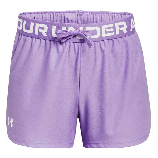 Pantaloncini Under Armour da ragazza (taglia 13-15Y) pantaloncini con logo attivo play up - nuovi