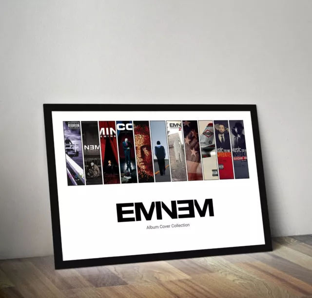 Eminem Album Cover Poster - Professional Print in HD Slim Shady Marshall Mathers