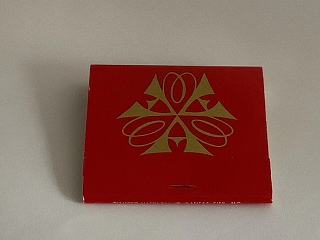 TWA Trans World Airlines matchbook - Ambassadors Club  - unused - red