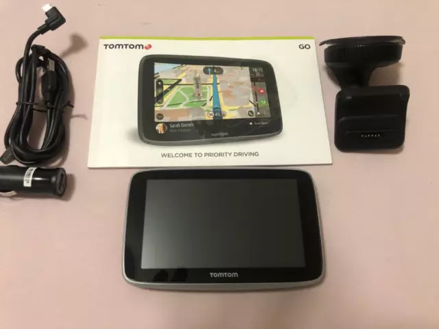 TomTom Go Premium World Navi, 5 Zoll, Lifetime Maps&Traffic&Radar über SIM-Karte