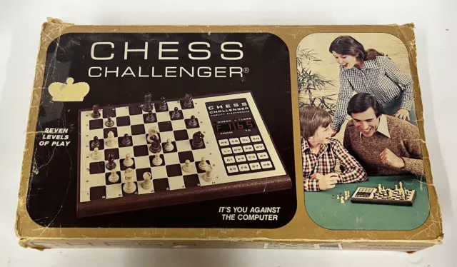 Vtg Electronic Fidelity Chess Challenger