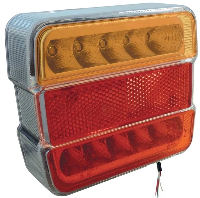 Feu Arriere Remorque A Led 5 Fonctions