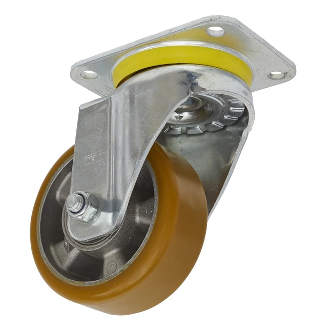 Sealey SCW5125SP Roulette Roue Pivot Plaque Ø125mm