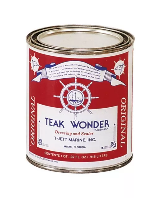 TEAK WONDER Dressing-Sealer Entretien - 3.78 L