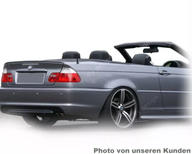 Autospoiler Convient pour BMW 3er Cabriolet 1998-07 316 318 320 323 325 330,