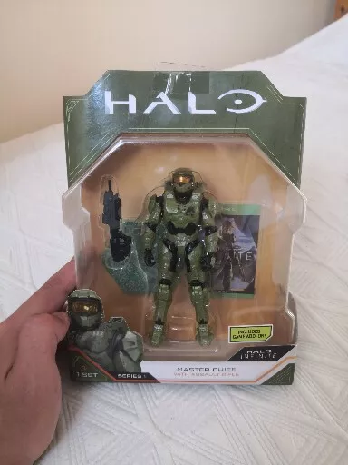  McFarlane Toys Halo 4 Series 1 - Master Chief with Assault  Rifle Action Figure : Toys & Games