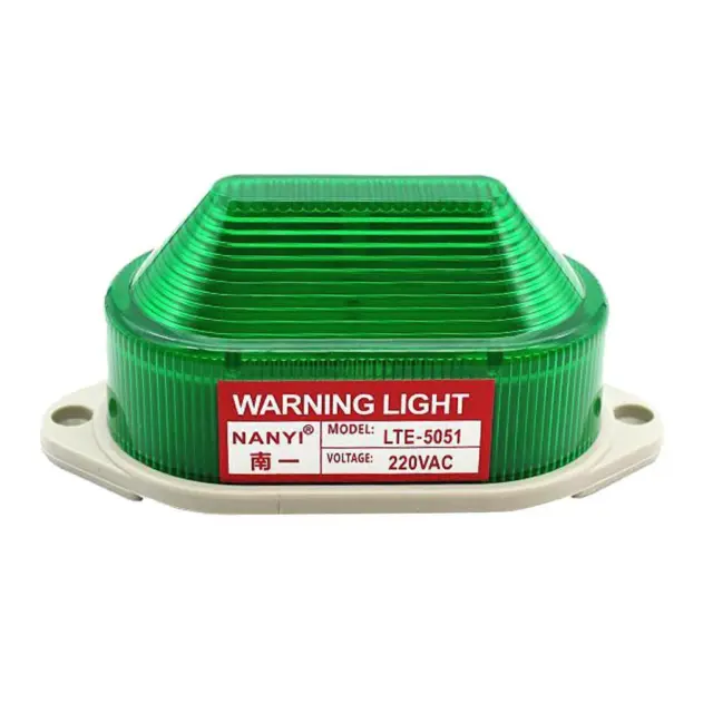 emergenza led lampeggiante verde lampeggiante strobe signal warning light,