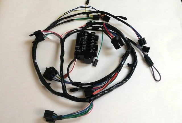 1966 CHEVY PICK Up Truck Under Dash Wiring Harness with Gauges AT MT