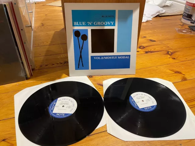 Various – Blue 'N' Groovy Vol. 2 Mostly Modal Vinyl LP Blue Note Jazz VG+ / VG+