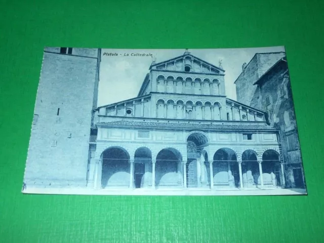 Cartolina Pistoia - La Cattedrale 1930 ca