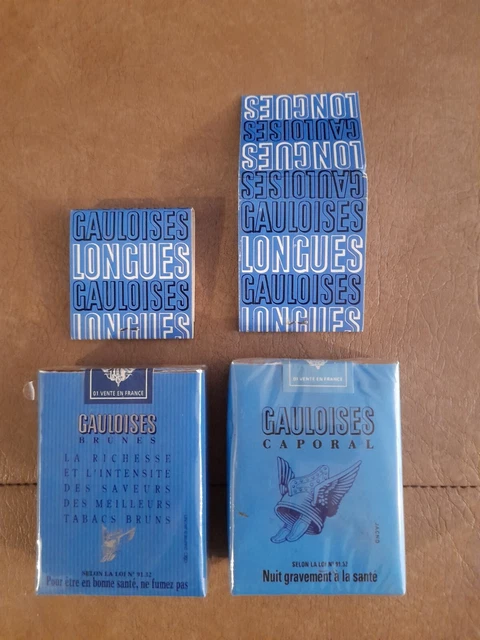 ANCIEN PAQUETS DE Gitanes Et Gauloises Dans Leurs Paquets D Origine EUR ...