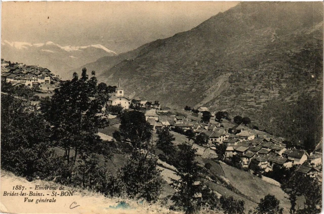CPA Env. de BRIDES-les-BAINS - St-BON - general view (438169)