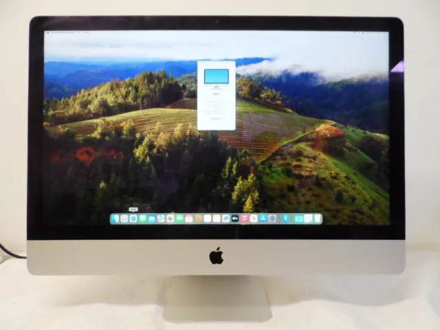 27" 2013 APPLE IMAC A1419 CORE i5 3,2 GHz 16GB 240GB SSD Sonoma