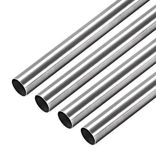 304 Stainless Steel Round Tubing 10mm OD 0.2mm Wall Thickness 250mm