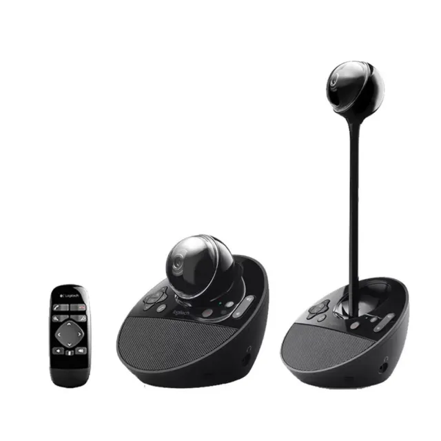 Logitech Conference Cam BCC950 Webcam mit integrierter Freisprecheinrichtung - schwarz - UK