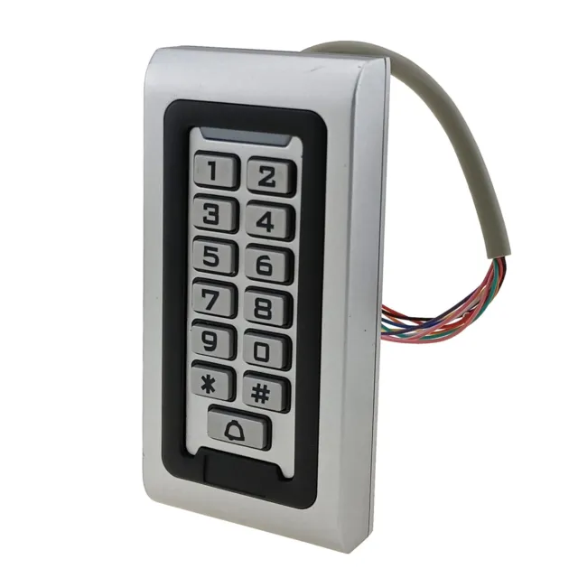 Waterproof Door Access Keypad RFID Card Reader Security Entry Control Backlight