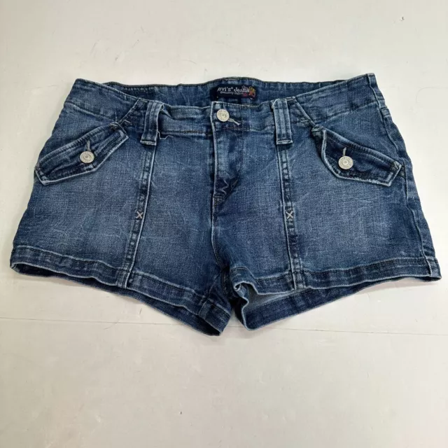 Womens Mini Shorts Hot Pants Jeans Denim Lace-up Short Jeans