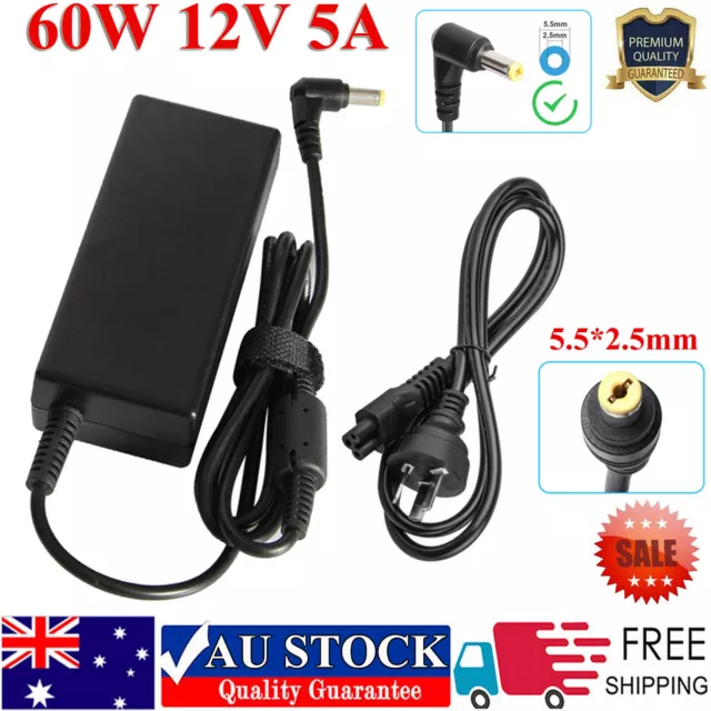 New AC Adapter for iMAX Charger EC6 B5 B6 Power Supply DC 12V 5A 60W 5.5*2.5mm