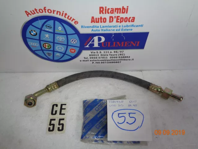 7784938 Tubo Flessibile Radiatore Olio Fiat Uno Ds 1989->1995
