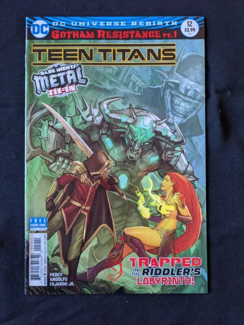 Teen Titans #12 First Appearance of Batman Who Laughs 2017 First Print (2)