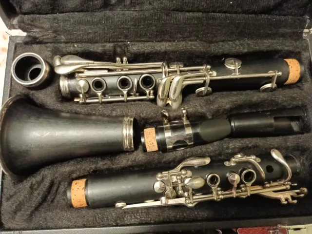 Vintage Pedler Hard Rubber  Clarinet Special Series