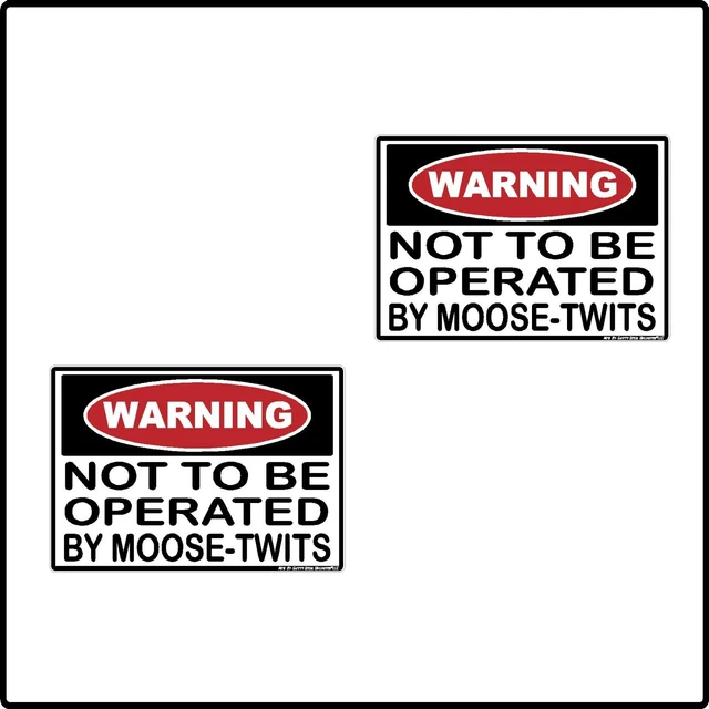 2pk Funny Warning Decal Sticker NO BRA & PAINTIES Vinyl Graphic 3M Trunk Car - Foto 4