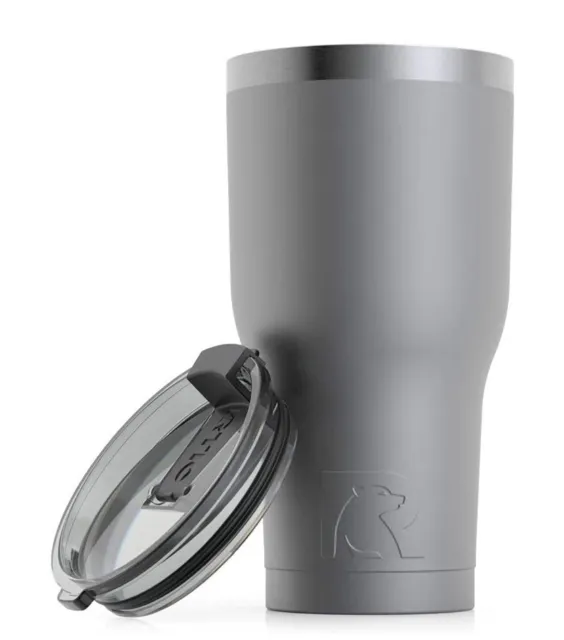 RTIC Tumbler, 30 oz Insulated Stainless Steel, Spill Proof Lid, Hot & Cold