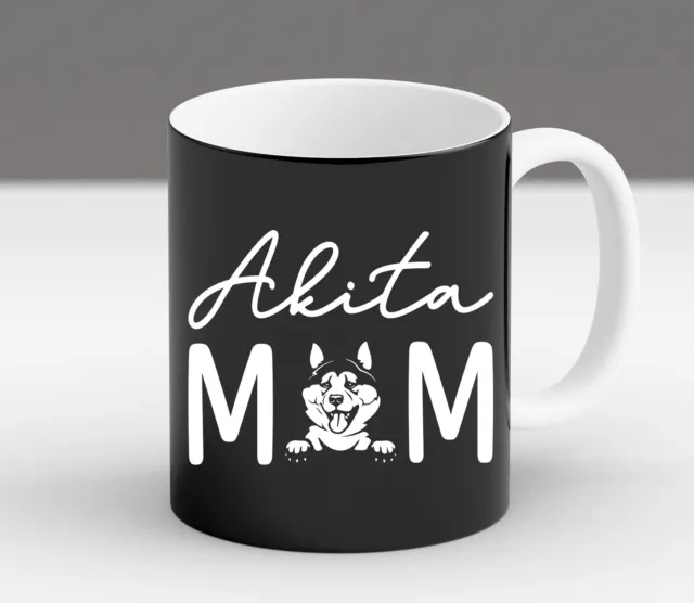 Dog Mom Lover Fur Mama Akita Cute Gift For Her Coffee Mug